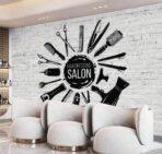 Beauty Center MURAL WALLPAPER, Available in Various Paper Texture, Code B103. 105 CM WIDE ROLL PANELS. - Image 2