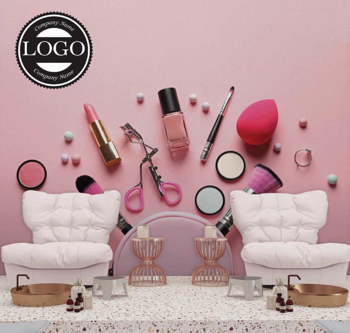 Beauty Center MURAL WALLPAPER, Available in Various Paper Texture, Code B108. 105 CM WIDE ROLL PANELS. - Image 2