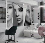 Beauty Center MURAL WALLPAPER, Available in Various Paper Texture, Code B111. 105 CM WIDE ROLL PANELS. - Image 2