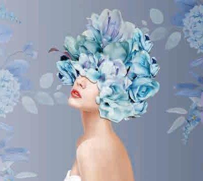 Beauty Center, VINYL FABRIC TEXTILE Wall Mural in Different Texture, Code B116. It is produced as ONE PIECE WITHOUT JOINT.