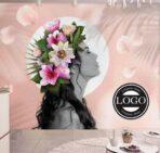 Beauty Center MURAL WALLPAPER, Available in Various Paper Texture, Code B120. 105 CM WIDE ROLL PANELS. - Image 2