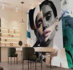 Beauty Center MURAL WALLPAPER, Available in Various Paper Texture, Code B121. 105 CM WIDE ROLL PANELS. - Image 2