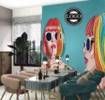 Beauty Center MURAL WALLPAPER, Available in Various Paper Texture, Code B123. 105 CM WIDE ROLL PANELS. - Image 2