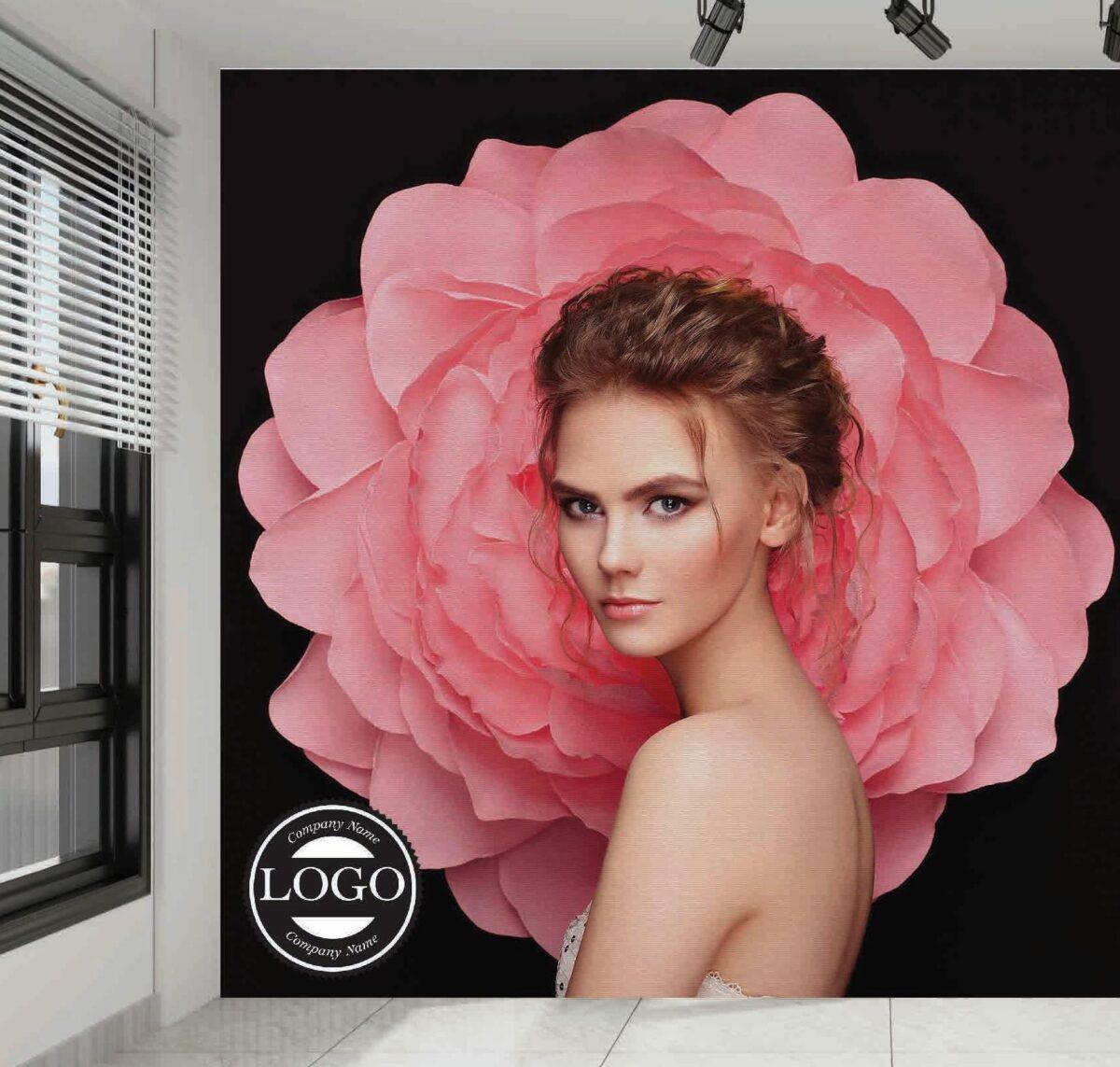 Beauty Center MURAL WALLPAPER, Available in Various Paper Texture, Code B124. 105 CM WIDE ROLL PANELS. - Image 2