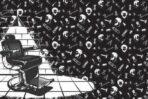 Code B140 - Barber Shop Mural Wallpaper - Image 3