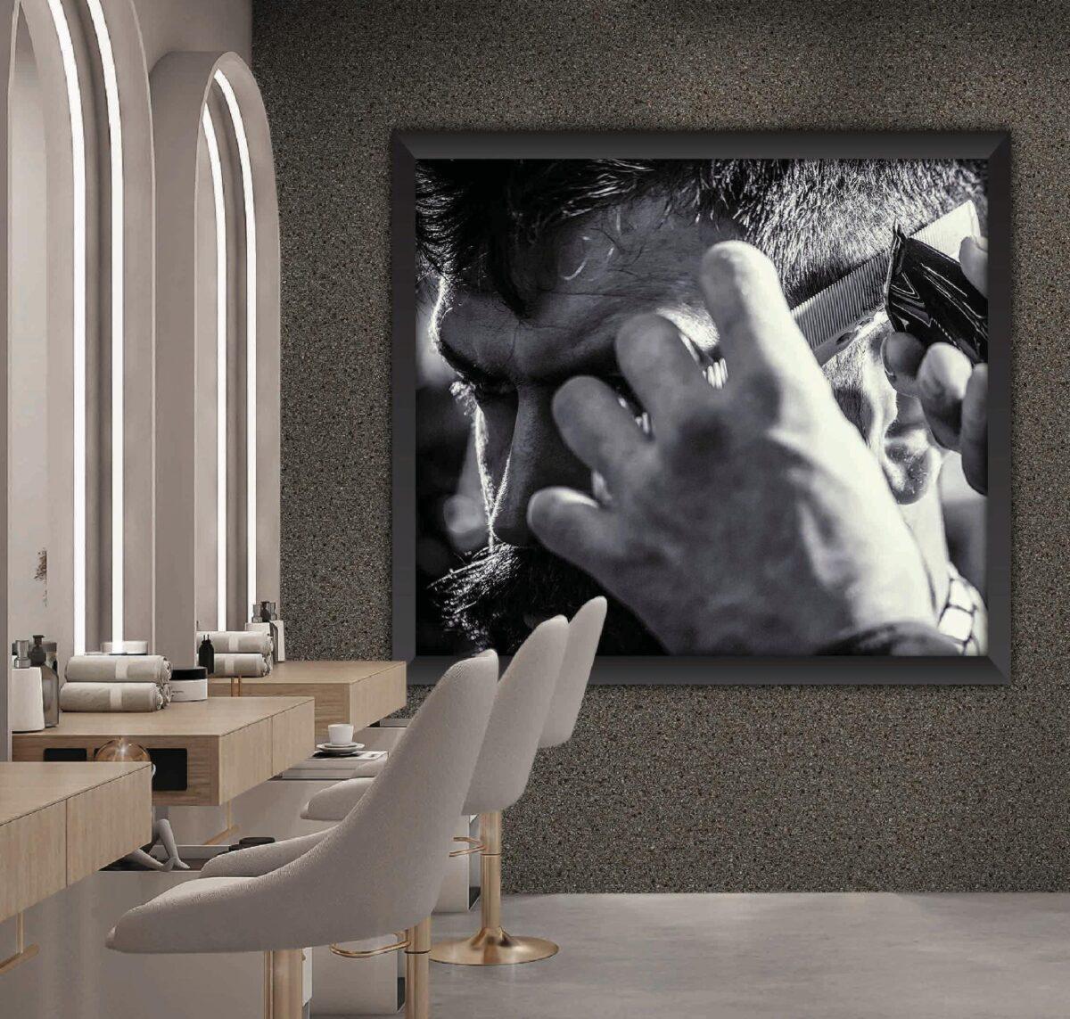 Code B146 - Barber Shop Mural Wallpaper - Image 1