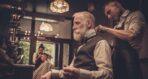 Code B154 - Barber Shop Mural Wallpaper - Image 4
