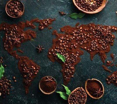 Coffee Bar, VINYL FABRIC TEXTILE Wall Mural in Different Texture, Code C106. It is produced as ONE PIECE WITHOUT JOINT.