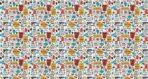 Coffee Bar MURAL WALLPAPER, Available in Various Paper Texture, Code C121. 105 CM WIDE ROLL PANELS.
