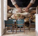 Coffee Bar & Bakery MURAL WALLPAPER, Available in Various Paper Texture, Code C136. 105 CM WIDE ROLL PANELS. - Image 2