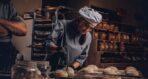 Coffee Bar & Bakery MURAL WALLPAPER, Available in Various Paper Texture, Code C139. 105 CM WIDE ROLL PANELS.