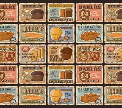 Chicken Bar MURAL WALLPAPER, Available in Various Paper Texture, Code C146. 105 CM WIDE ROLL PANELS.