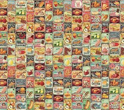 Coffee Bar MURAL WALLPAPER, Available in Various Paper Texture, Code C153. 105 CM WIDE ROLL PANELS.