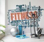 Fitness Center MURAL WALLPAPER, Available in Various Paper Texture, Code G100. 105 CM WIDE ROLL PANELS. - Image 2