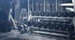 Fitness Center MURAL WALLPAPER, Available in Various Paper Texture, Code G104. 105 CM WIDE ROLL PANELS.