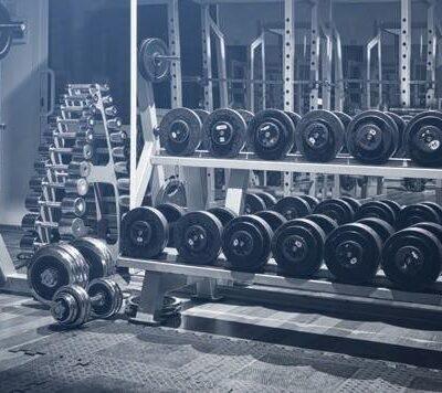 Fitness Center MURAL WALLPAPER, Available in Various Paper Texture, Code G104. 105 CM WIDE ROLL PANELS.