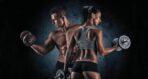 Fitness Center MURAL WALLPAPER, Available in Various Paper Texture, Code G106. 105 CM WIDE ROLL PANELS.