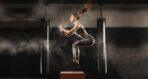 Fitness Center, VINYL FABRIC TEXTILE Wall Mural in Different Texture, Code G112. It is produced as ONE PIECE WITHOUT JOINT.