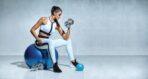 Fitness Center, VINYL FABRIC TEXTILE Wall Mural in Different Texture, Code G118. It is produced as ONE PIECE WITHOUT JOINT.