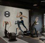 Fitness Center MURAL WALLPAPER, Available in Various Paper Texture, Code G137. 105 CM WIDE ROLL PANELS. - Image 2