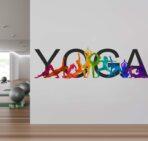 Fitness Center, VINYL FABRIC TEXTILE Wall Mural in Different Texture, Code G150. It is produced as ONE PIECE WITHOUT JOINT. - Image 2