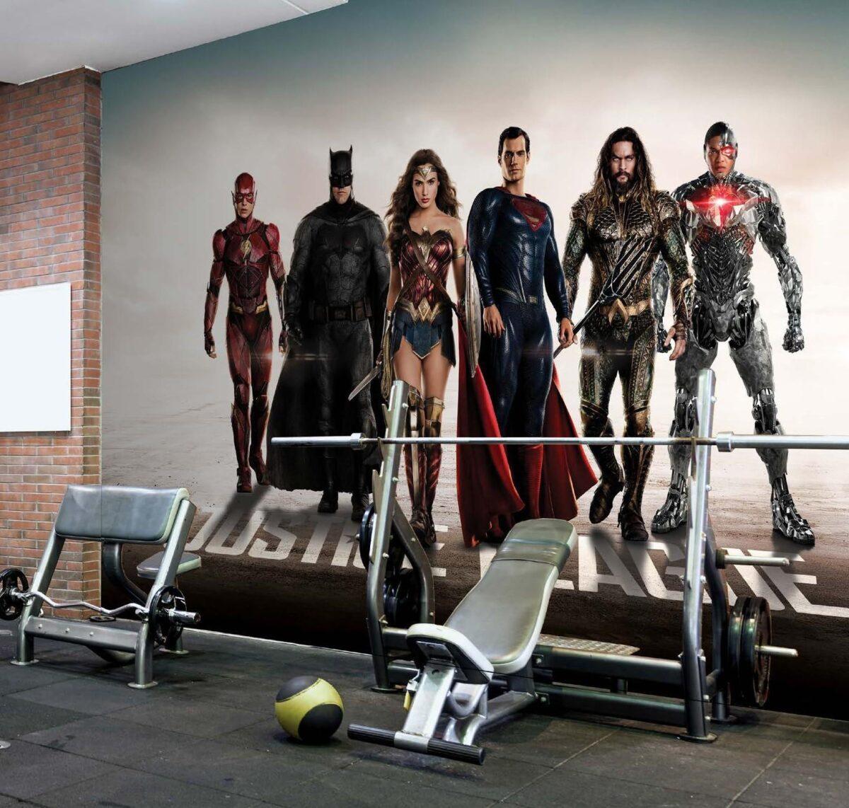 Fitness Center MURAL WALLPAPER, Available in Various Paper Texture, Code G154. 105 CM WIDE ROLL PANELS. - Image 2