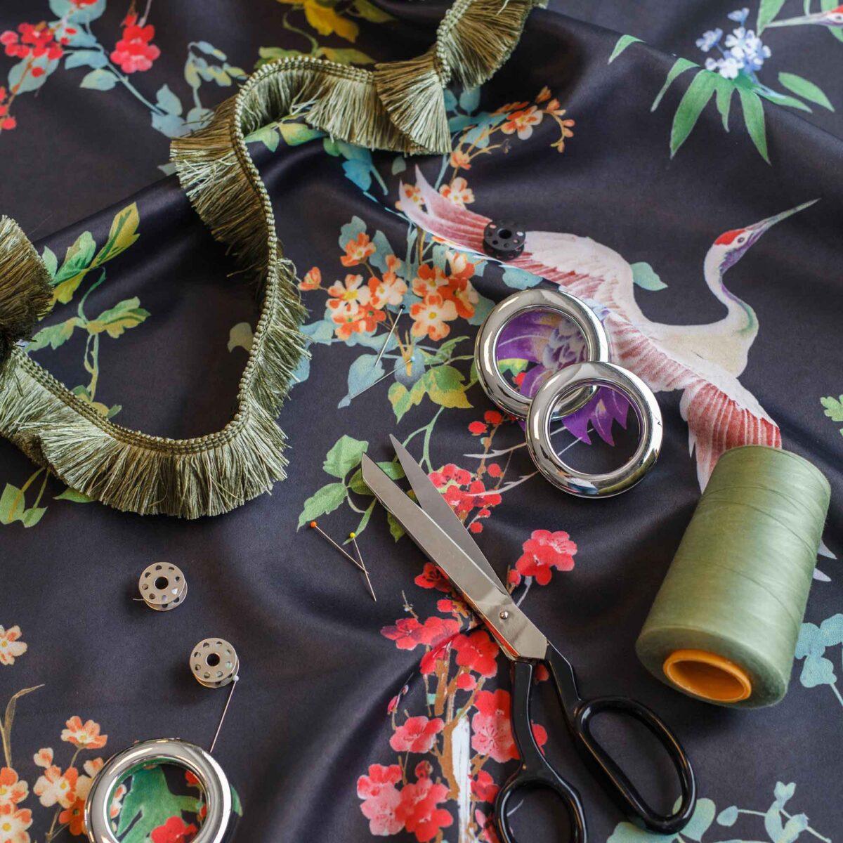 AdaHome Eyelet Curtains Collection Available in a Variety of Martials and Multicoloured - Code P202 - Image 5