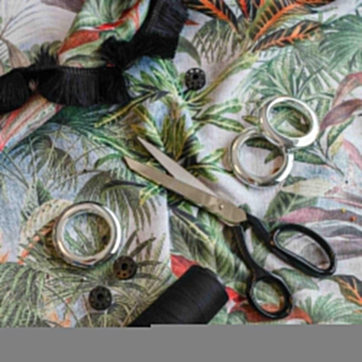 AdaHome Eyelet Curtains Collection Available in a Variety of Martials and Multicoloured - Code P201 - Image 5