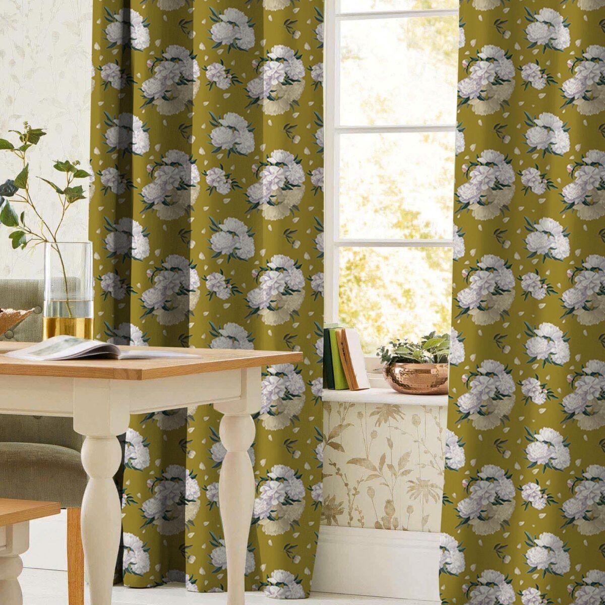AdaHome Eyelet Curtains Collection Available in a Variety of Martials and Multicoloured - Code P200 - Image 1