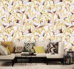 Trend, VINYL FABRIC TEXTILE Wall Mural in Different Texture, Code M1015. It is produced as ONE PIECE WITHOUT JOINT. - Image 2