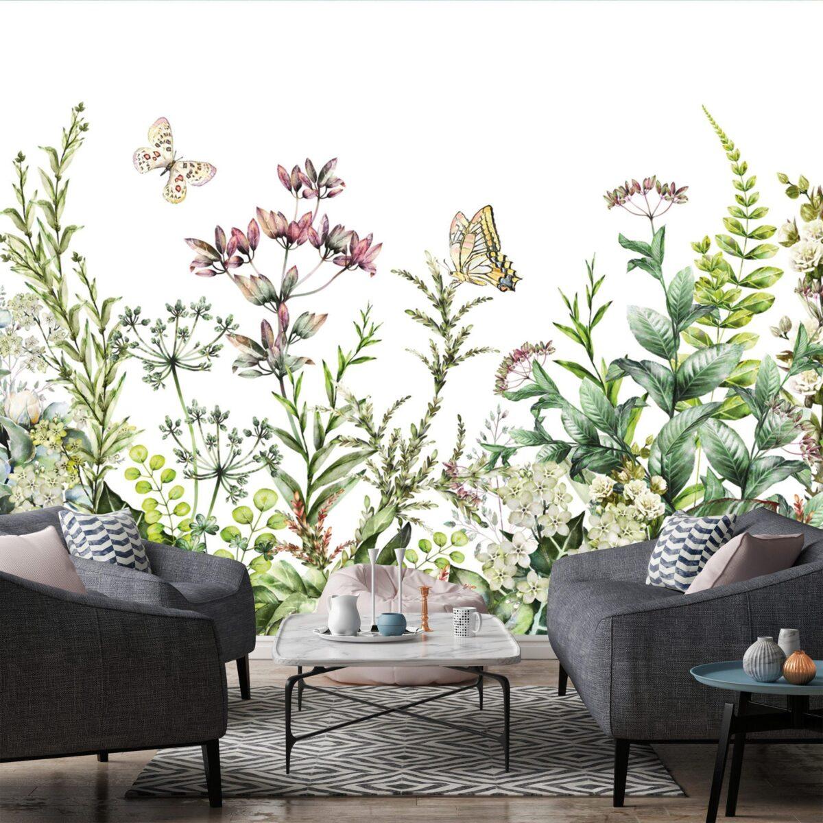 Trend, VINYL FABRIC TEXTILE Wall Mural in Different Texture, Code M1028. It is produced as ONE PIECE WITHOUT JOINT. - Image 2