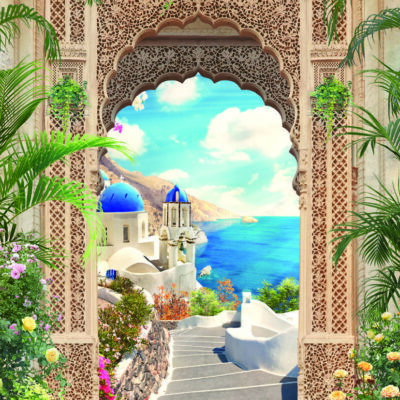 Landscape MURAL WALLPAPER, Available in Various Paper Texture, Code M1049. It is Produced as 105 CM WIDE ROLL PANELS.