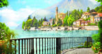 Landscape MURAL WALLPAPER, Available in Various Paper Texture, Code M1050. It is Produced as 105 CM WIDE ROLL PANELS.