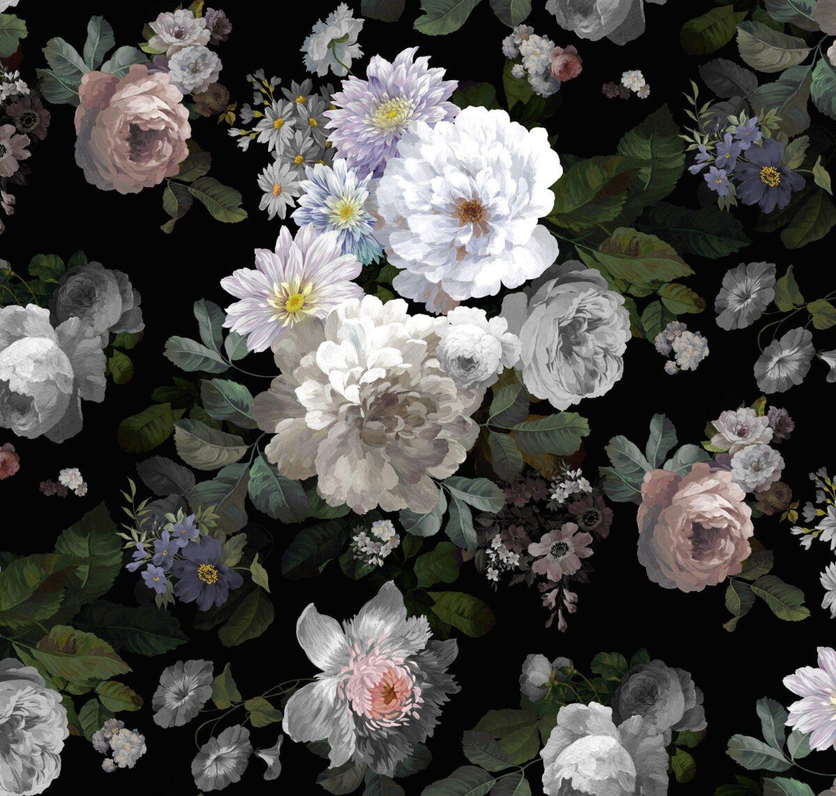 Trend Roses MURAL WALLPAPER, Available in Various Paper Texture, Code M701. It is Produced as 105 CM WIDE ROLL PANELS. - Image 1