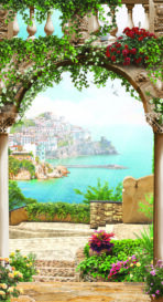Landscape MURAL WALLPAPER, Available in Various Paper Texture, Code M847. It is Produced as 105 CM WIDE ROLL PANELS.