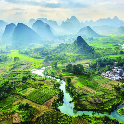 Landscape MURAL WALLPAPER, Available in Various Paper Texture, Code M869. It is Produced as 105 CM WIDE ROLL PANELS.