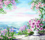 Art, VINYL FABRIC TEXTILE Wall Mural in Different Texture, Code M891. It is produced as ONE PIECE WITHOUT JOINT.