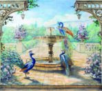 Art, VINYL FABRIC TEXTILE Wall Mural in Different Texture, Code M895. It is produced as ONE PIECE WITHOUT JOINT.