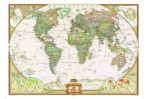 World Map, VINYL FABRIC TEXTILE Wall Mural in Different Texture, Code M900. It is produced as ONE PIECE WITHOUT JOINT.