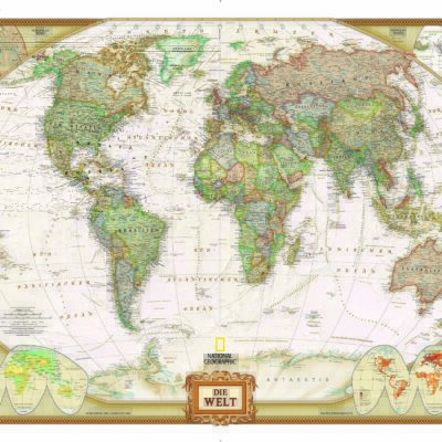 World Map, VINYL FABRIC TEXTILE Wall Mural in Different Texture, Code M900. It is produced as ONE PIECE WITHOUT JOINT.