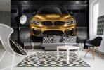 BMW Sport, VINYL FABRIC TEXTILE Wall Mural in Different Texture, Code M931. It is produced as ONE PIECE WITHOUT JOINT. - Image 2
