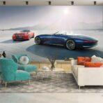 May Bach, VINYL FABRIC TEXTILE Wall Mural in Different Texture, Code M934. It is produced as ONE PIECE WITHOUT JOINT. - Image 2