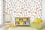 Code M946 - Alphabet Kids Mural Wallpaper
