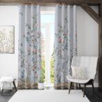AdaHome Eyelet Curtains Collection Available in a Variety of Martials and Multicoloured - Code P303 - Image 3