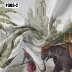 AdaHome Eyelet Curtains Collection Available in a Variety of Martials and Multicoloured - Code P309 - Image 10