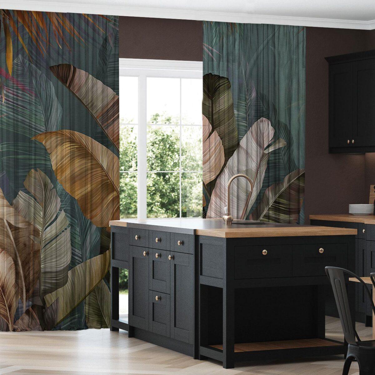 AdaHome Eyelet Curtains Collection Available in a Variety of Martials and Multicoloured - Code P316 - Image 3