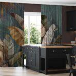 AdaHome Eyelet Curtains Collection Available in a Variety of Martials and Multicoloured - Code P316 - Image 3
