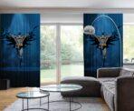 Code P325 - Lined Eyelet VELVET Curtain Collection Multicoloured - Image 2