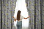 Code P332 - Lined Eyelet SUDEE Curtain Collection Multicoloured - Image 2