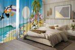 Code P334 - Lined Eyelet VELVET Curtain Collection Multicoloured - Image 2